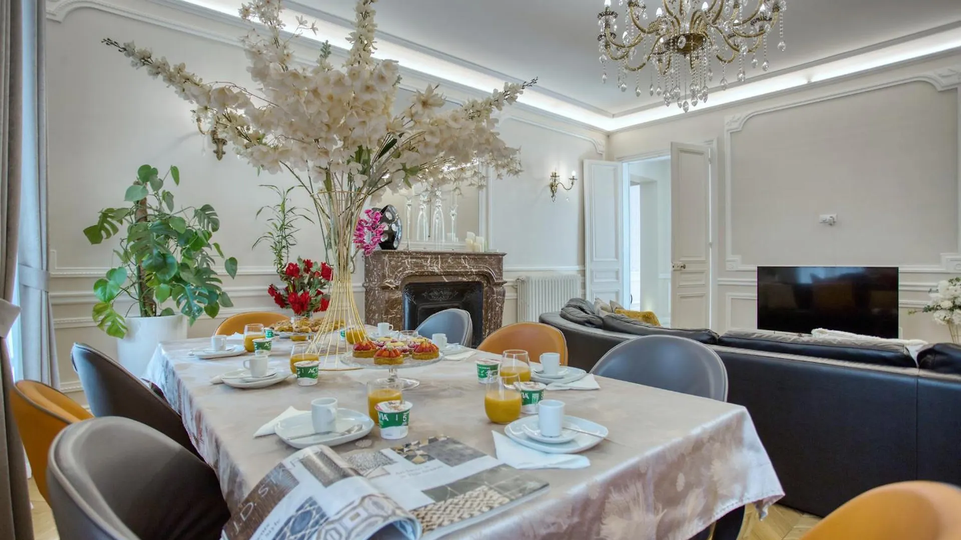 פריז Luxueux 200M2 5Ch Champs Elysees A 1Min Perle Rare 0*,